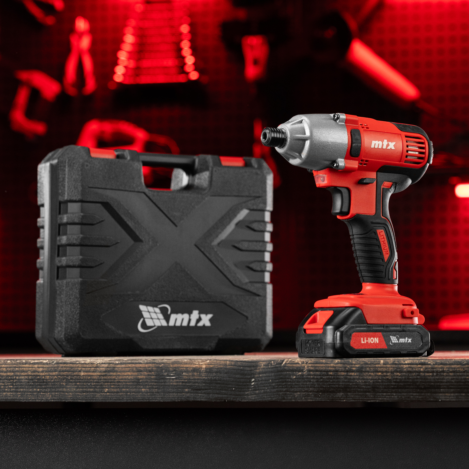 Винтоверт ударный аккумуляторный CIDS-20-280, Li-Ion, 20 В MTX