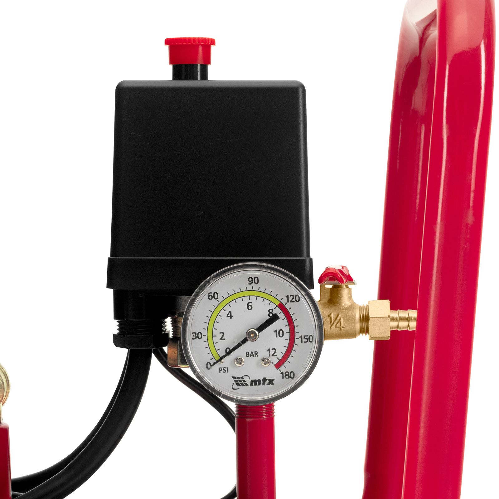 Компрессор безмасляный малошумный SPC 3000/50, 3000 Вт, ресивер 50 л, 520 л/мин// MTX