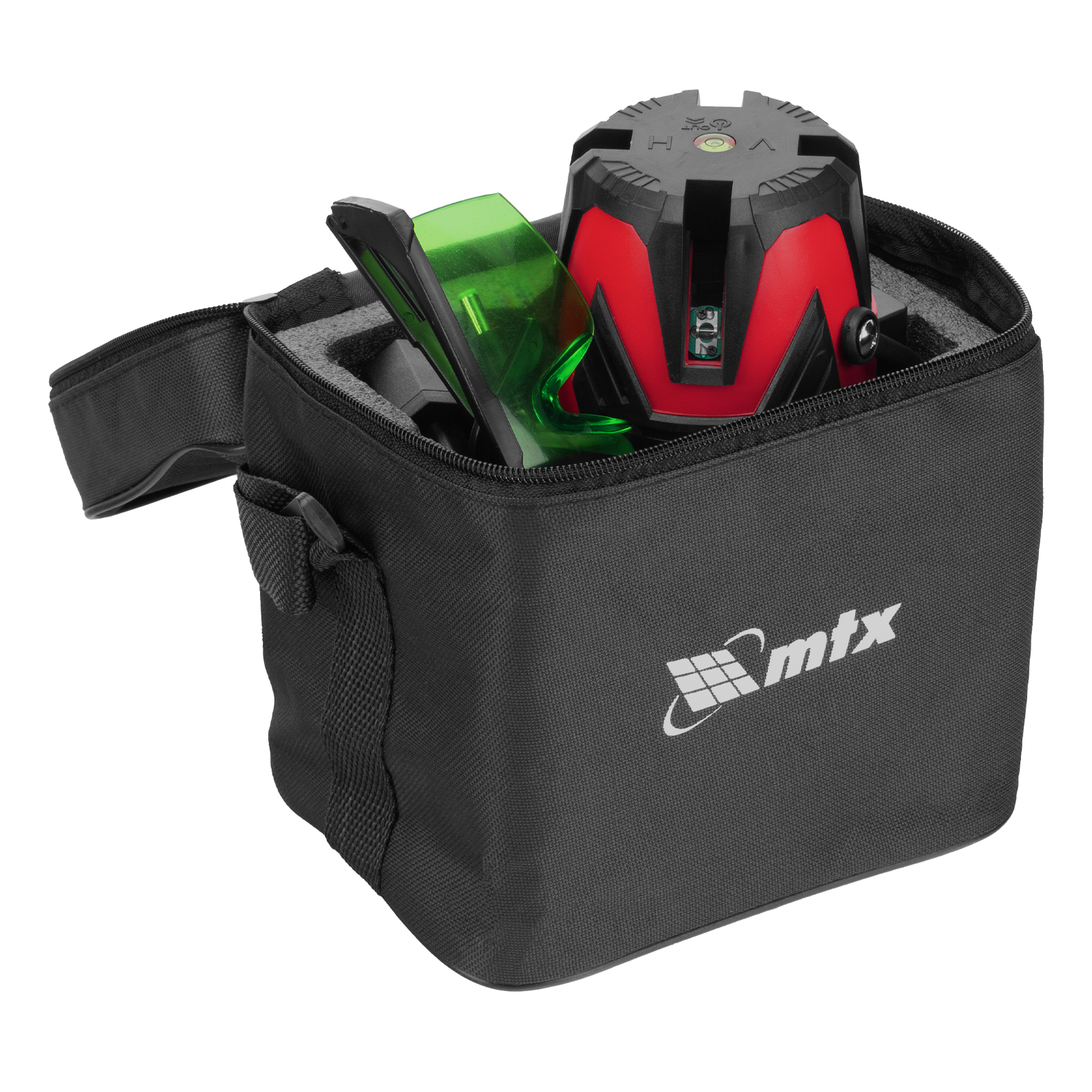 Лазерный уровень MFL GREEN, 30 м, зеленый луч, акк. Li 2400 mAh, сумка, резьба 5/8" MTX