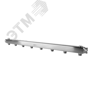 Коллектор нержавеющая сталь 1' х 8 выходов 1/2' НР межосевое 100 мм