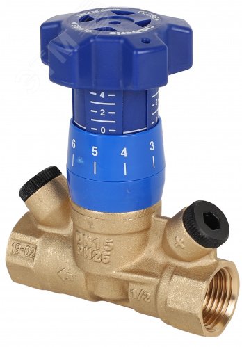Клапан балансировочный PN25 1/2'