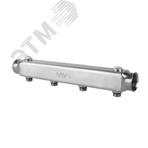 Коллектор нержавеющая сталь 1' х 5 выходов 1/2' НР межосевое 100 мм