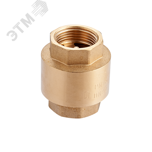 Клапан обратный 1'1/2 латунный золотник