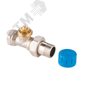 Клапан термостатический 3/4' с преднастройкой прямой