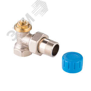 Клапан термостатический 3/4' с преднастройкой угловой