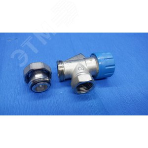 Клапан термостатический 1/2' с преднастройкой     осевой