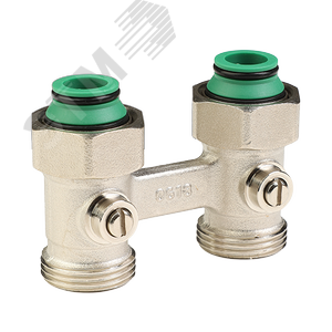 Узел нижнего подключения с шаровым затвором прямой 3/4'х3/4'