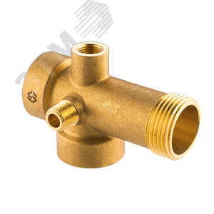 Пятиходовой переходник для насосной станции 1'x1'x1'x1/4'x1/4'x92 мм