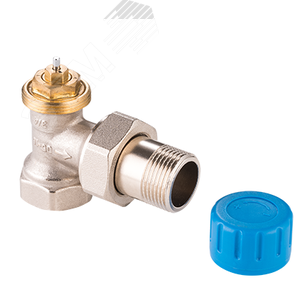 Клапан термостатический 1/2' с преднастройкой угловой