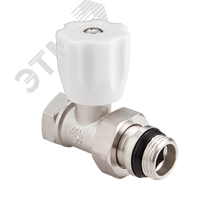 Вентиль ручной регулировки прямой 1/2' c самоуплотняющимся кольцом