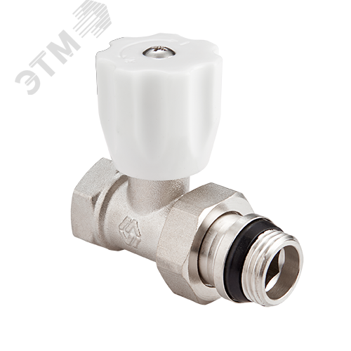 Вентиль ручной регулировки прямой 1/2' c самоуплотняющимся кольцом