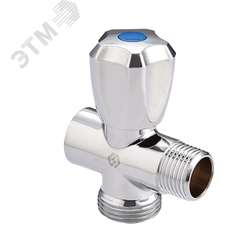 Вентиль-тройник для подключения сантехнических приборов 1/2'x3/4'x1/2' ВНН