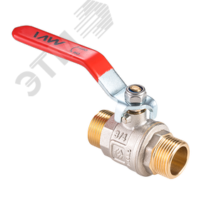 Кран шаровый 3/4' НН ручка