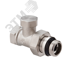 Клапан настроечный прямой 1/2' с самоуплотняющимся кольцом