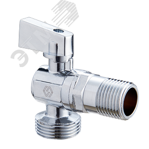 Кран для подключения сантехнических приборов 1/2' х 3/4' наружная-наружная