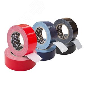 Лента армированная самоклеящаяся 48 мм х 50 м черная