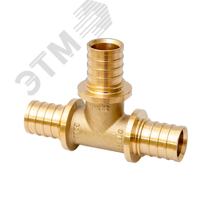 Тройник аксиальный 16 равносторонний