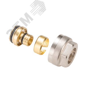 Фитинг обжимной (евроконус) 3/4'х20х2.0 для полиэтиленовой и металполимерной трубы