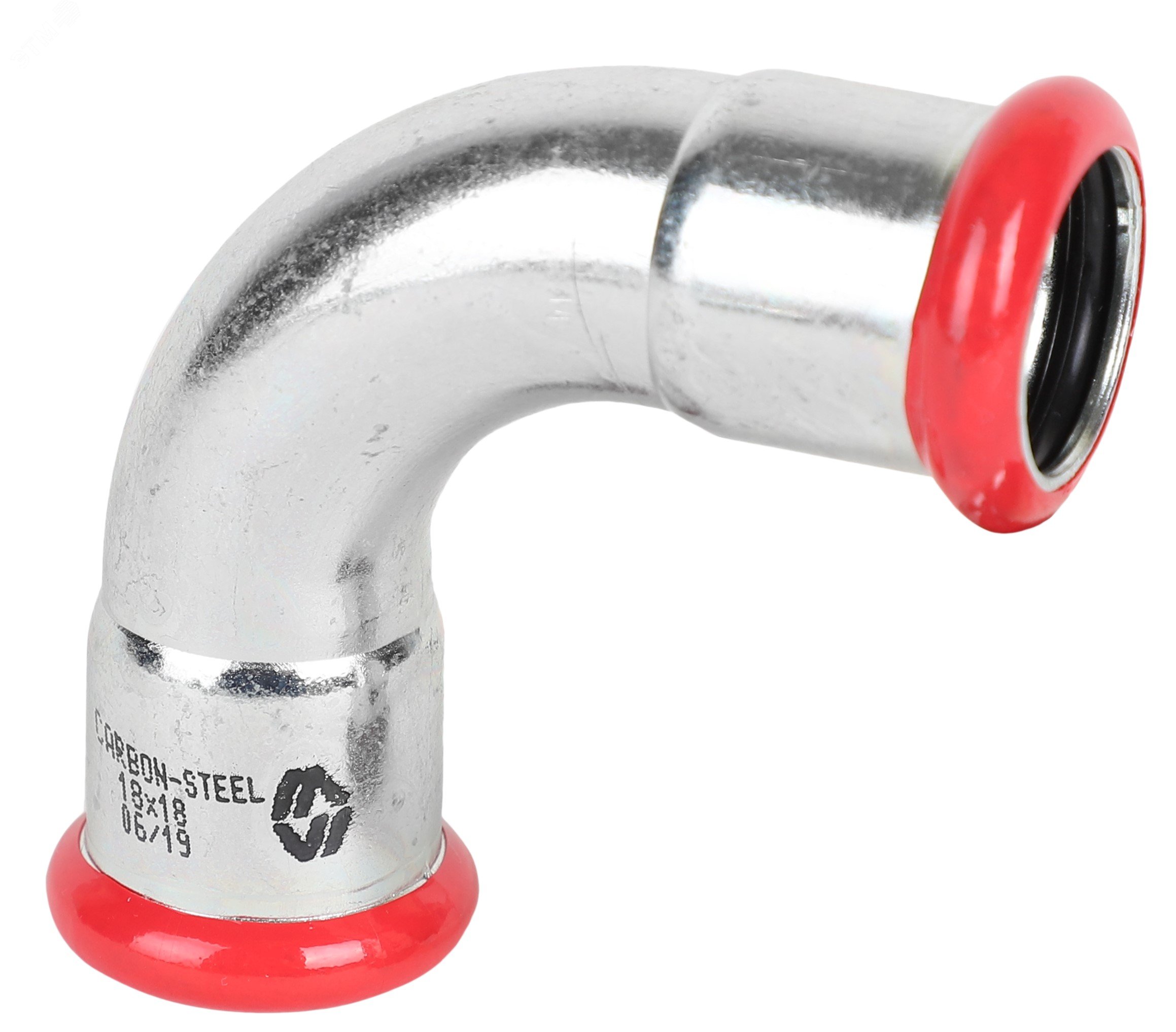 Колено 90гр 15 (оцинкованная сталь)