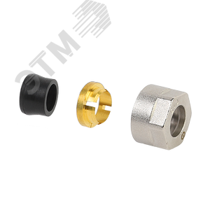 Фитинг обжимной (евроконус) 3/4'х15 для медных труб