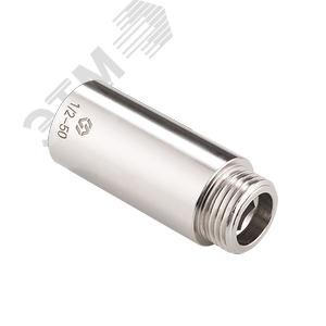 Удлинитель НВ 1/2'x15 мм, никелированный