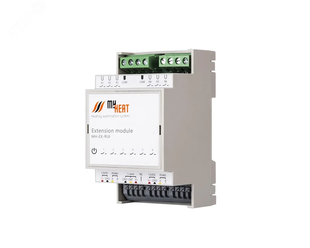 Блок релейный расширения MY HEAT RL6