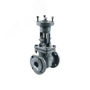 Задвижка стальная Ду80 Ру16 30с941нж под электропривод газ