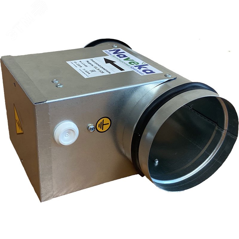 Воздухонагреватель электрический E1.5-125, 220В, 6.8А