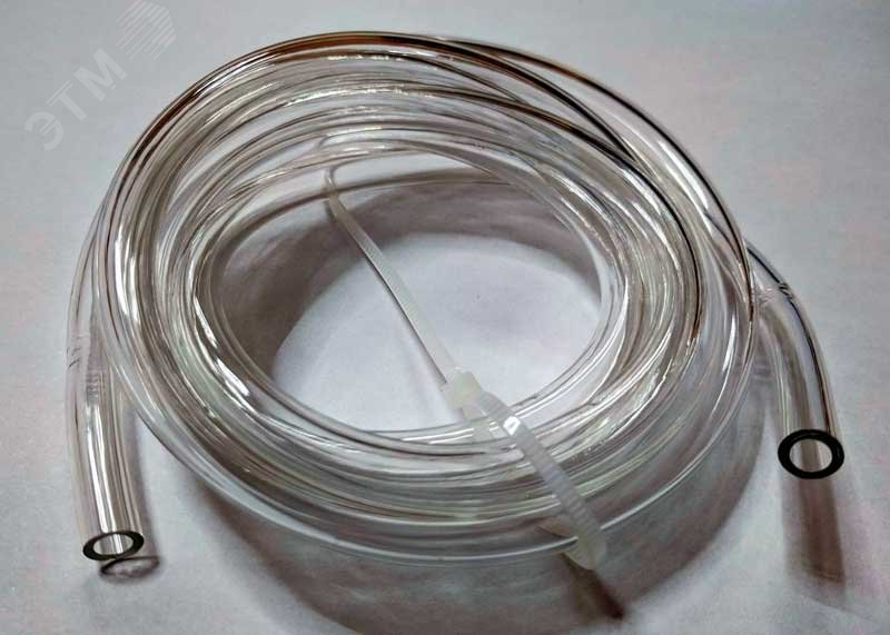 Трубка ПВХ капиллярная D5.0 мм, длина 1.5 метра, для дифференциального реле давления