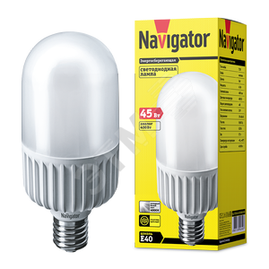 Лампа светодиодная LED 45вт Е40 белый