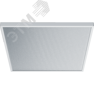 Светильник светодиодный ДВО-36w 595х595х30 6500К 3900Лм призма