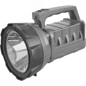 Фонарь светодиодный NPT-SP14-ACCU 3Вт LED 200лм 250м аккумуляторный прожектор пластик 3Ач