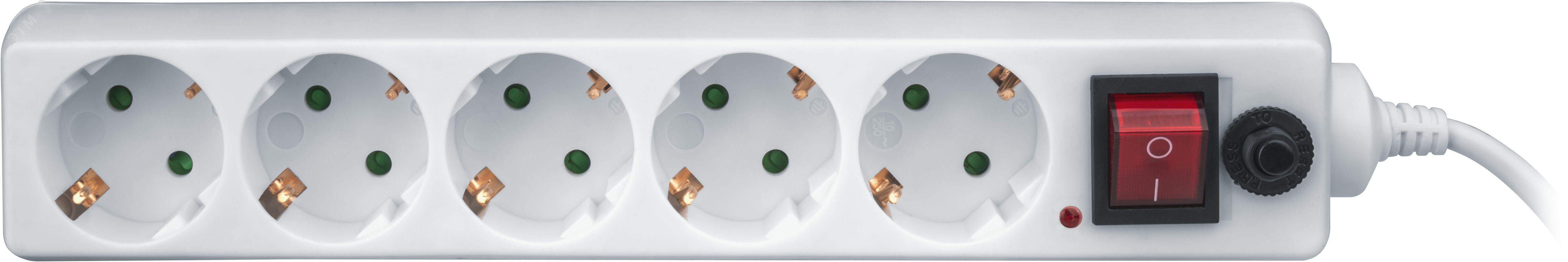 Фильтр сетевой NSP-05-180-ESC-3х0.75 5 гнезд (1.8м)