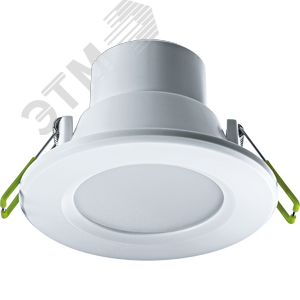 Светильник светодиодный ДВО-6Вт 4000K 420Лм белый