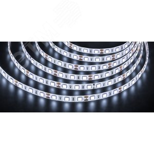 Лента светодиодная LEDx60/м 5м 14.4Вт/м 12В IP65 дневной