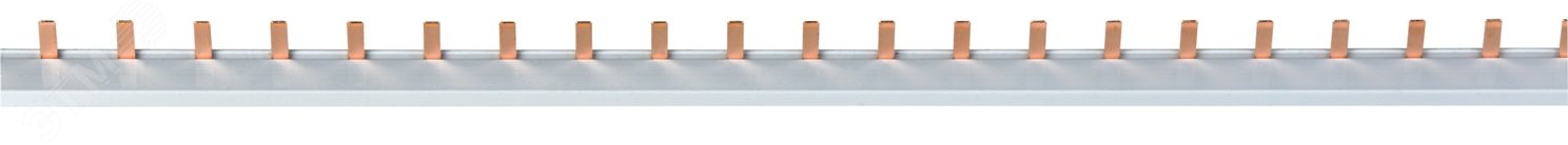 Шина соединительная типа PIN (штырь) 1-фазная 63А 1м NBB-L-PIN-63-1