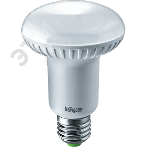 Лампа светодиодная LED зеркальная 12вт E27 R80 белый