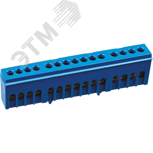 Шина нулевая в корп изол на DIN-рейку NBB-I69-15KD/G