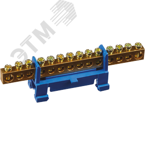 Шина нулевая на DIN-изолятор тип Стойка NBB-M69-14P/B