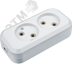 Колодка NCA-BL01-02-X-WH 2гн б/з пласт. Navigator