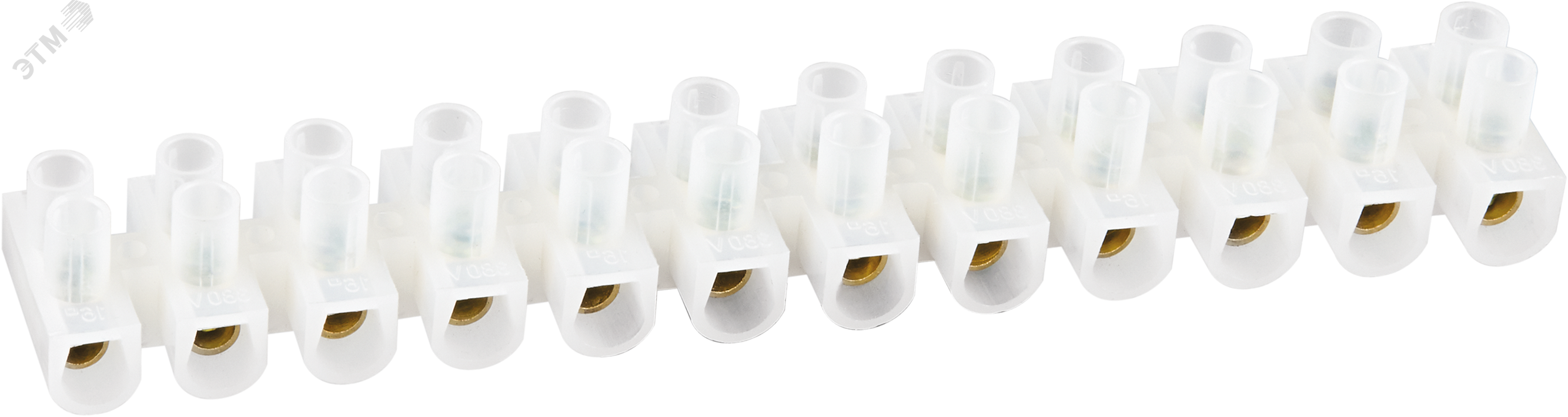 Клеммник 12х16.0 ЗВИ-30 NTB-UPE-S12-30/WH