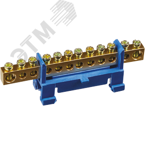 Шина нулевая на DIN-изол тип Стойка NBB-M69-12P/B