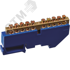 Шина нулевая на DIN-изол NBB-M69-10D/B