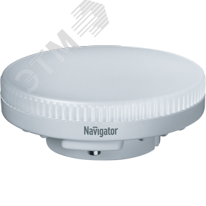 Лампа светодиодная LED 6вт GX53 теплый таблетка