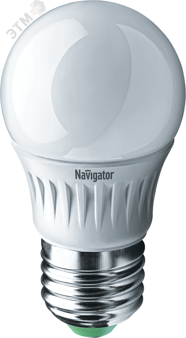 Лампа светодиодная LED 5вт E27 белая шар