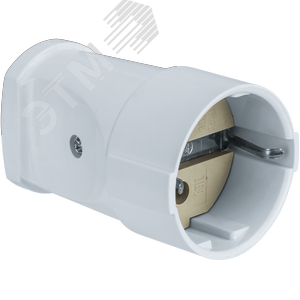 Розетка Navigator 61 366 NCA-SK01-16A-E-WH переносная с заземлением белая
