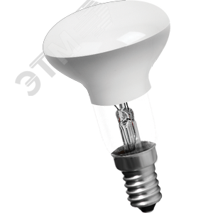 Лампа накаливания зеркальная ЗК 40вт R50 230в Е14 матовая