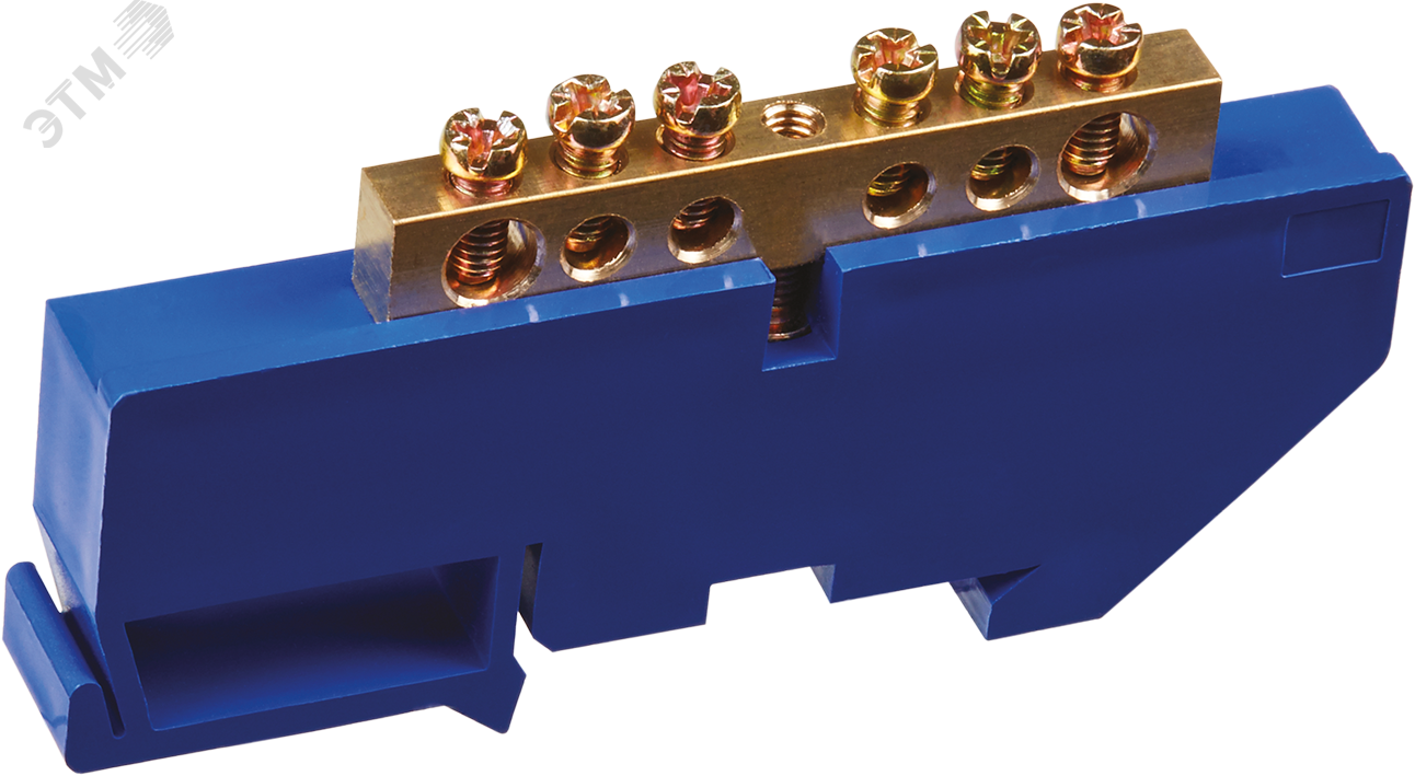 Шина нулевая на DIN-изол NBB-M69-6D/B