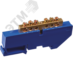 Шина нулевая на DIN-изол NBB-M69-6D/B