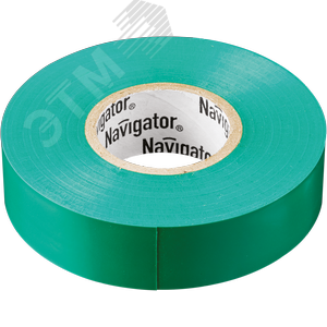 Изолента ПВХ зеленая 15мм 20м